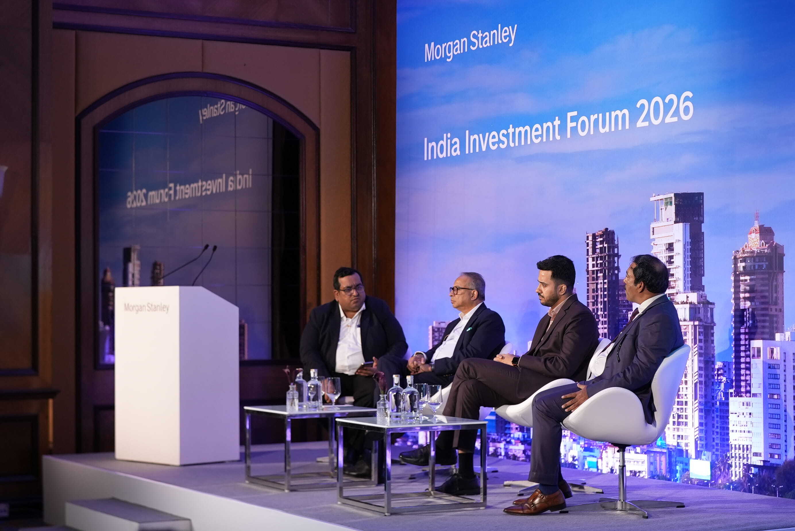 Crimson chairman at the Morgan Stanley India Investment Forum 2026