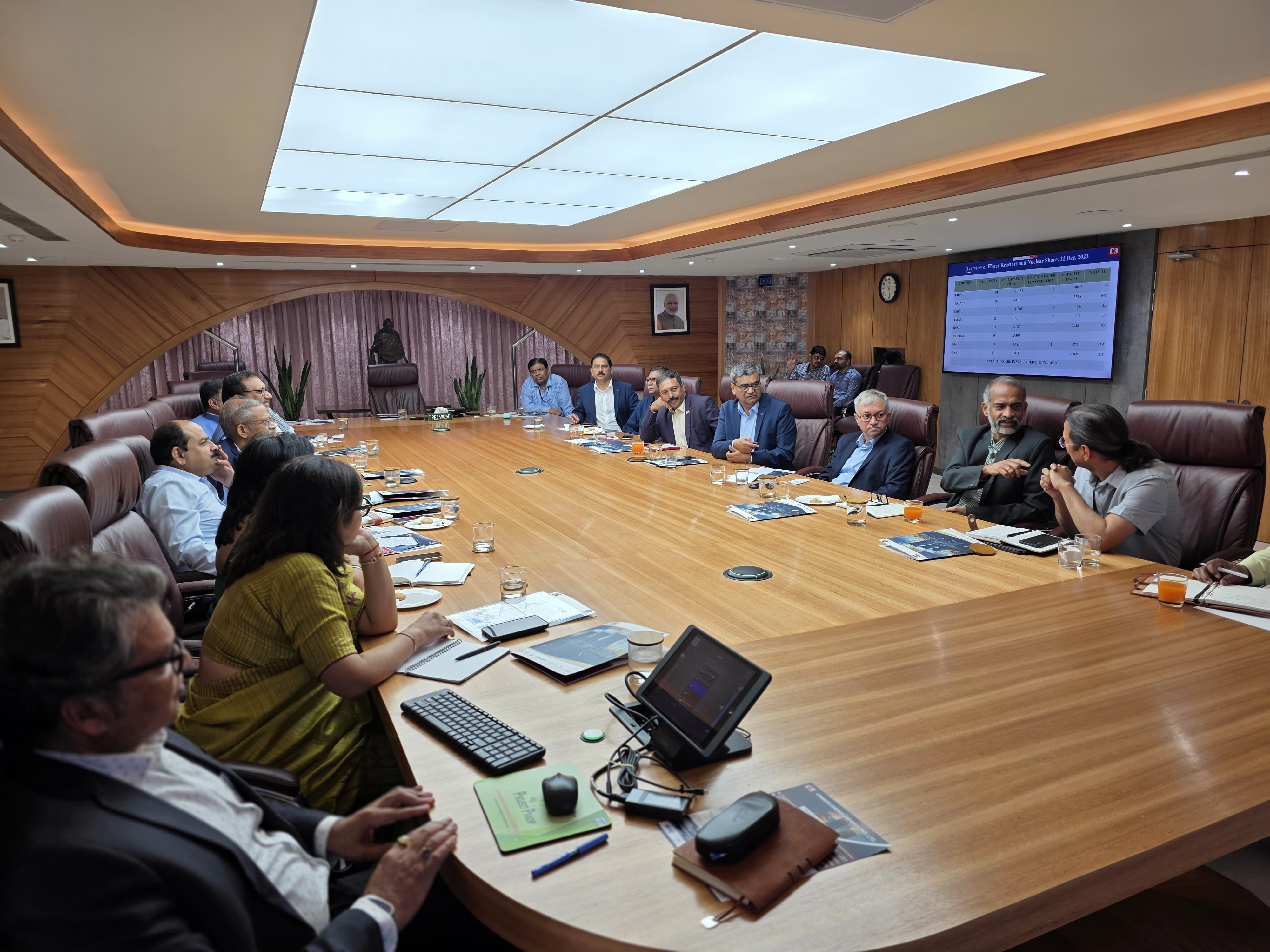 Crimson conducts workshop on Nuclear Technologies for NTPC senior management, August 2025