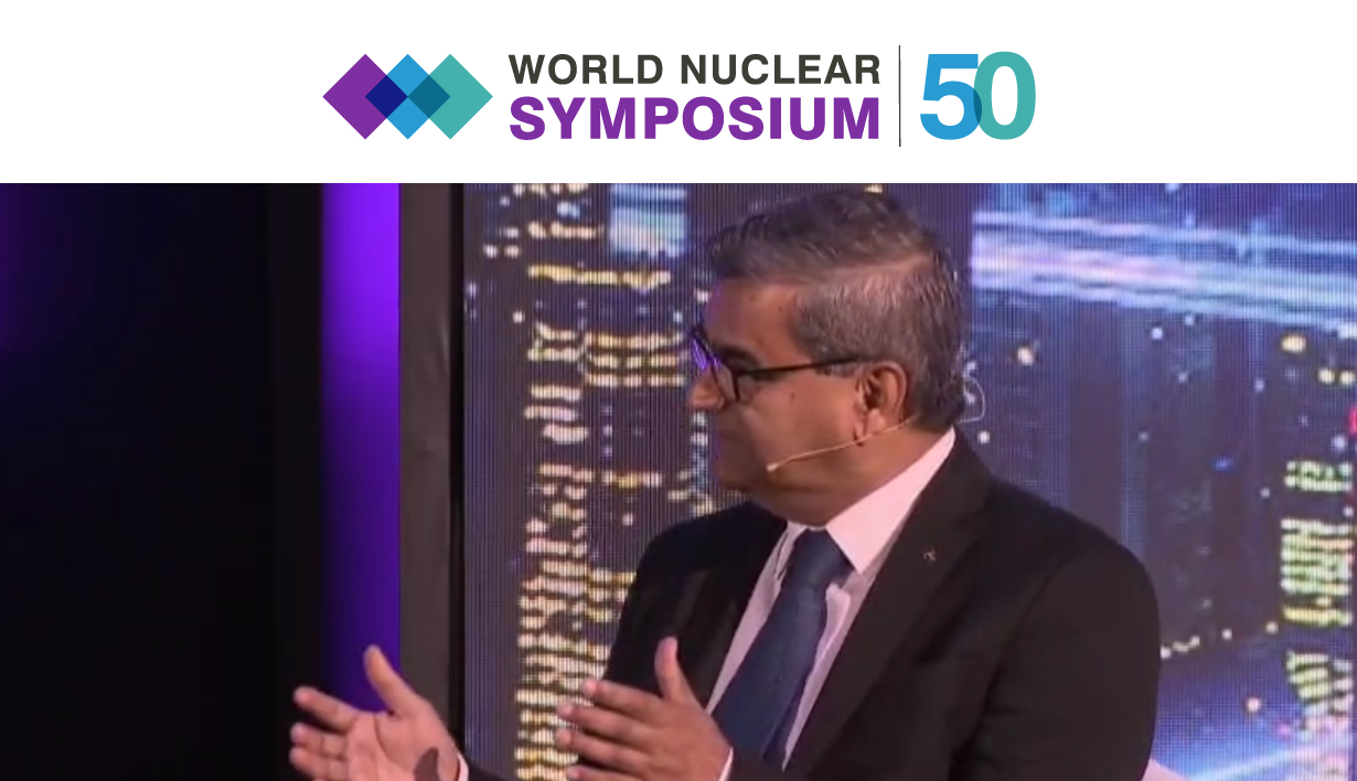 Taking stage at the World Nuclear Symposium 2025
